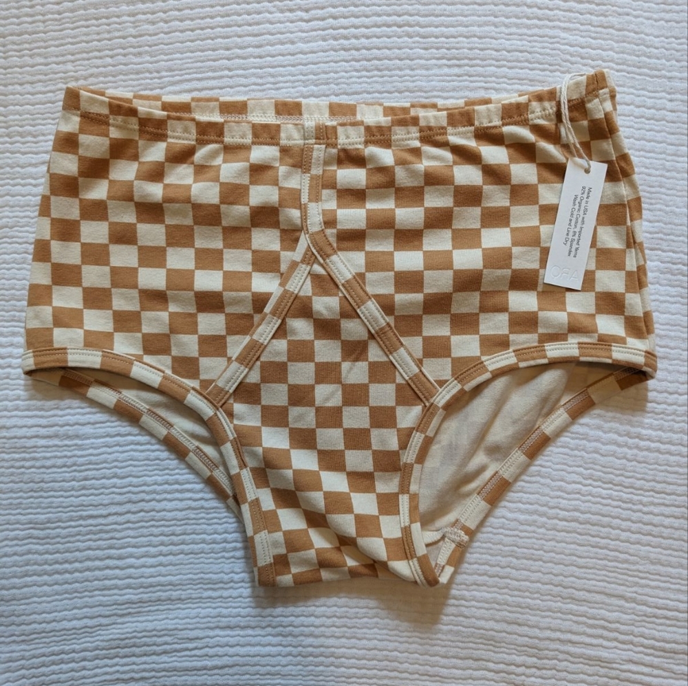 ARQ Checkered Underwear sz Large